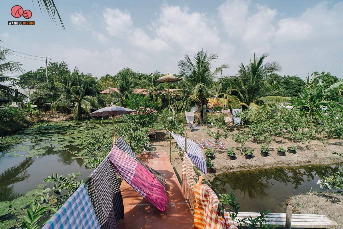 ชิลล์สวน นนทบุรี กินเตี๋ยวริมน้ำ รสจัดจ้านสะท้านดงฝรั่ง ชิมฟรีฝรั่งหน้าสวน!! 