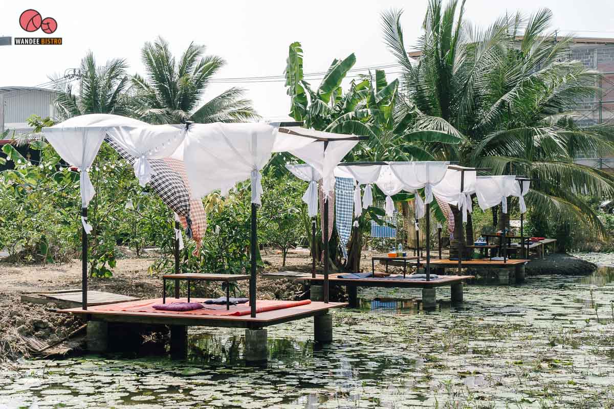 ชิลล์สวน นนทบุรี กินเตี๋ยวริมน้ำ รสจัดจ้านสะท้านดงฝรั่ง ชิมฟรีฝรั่งหน้าสวน!! 