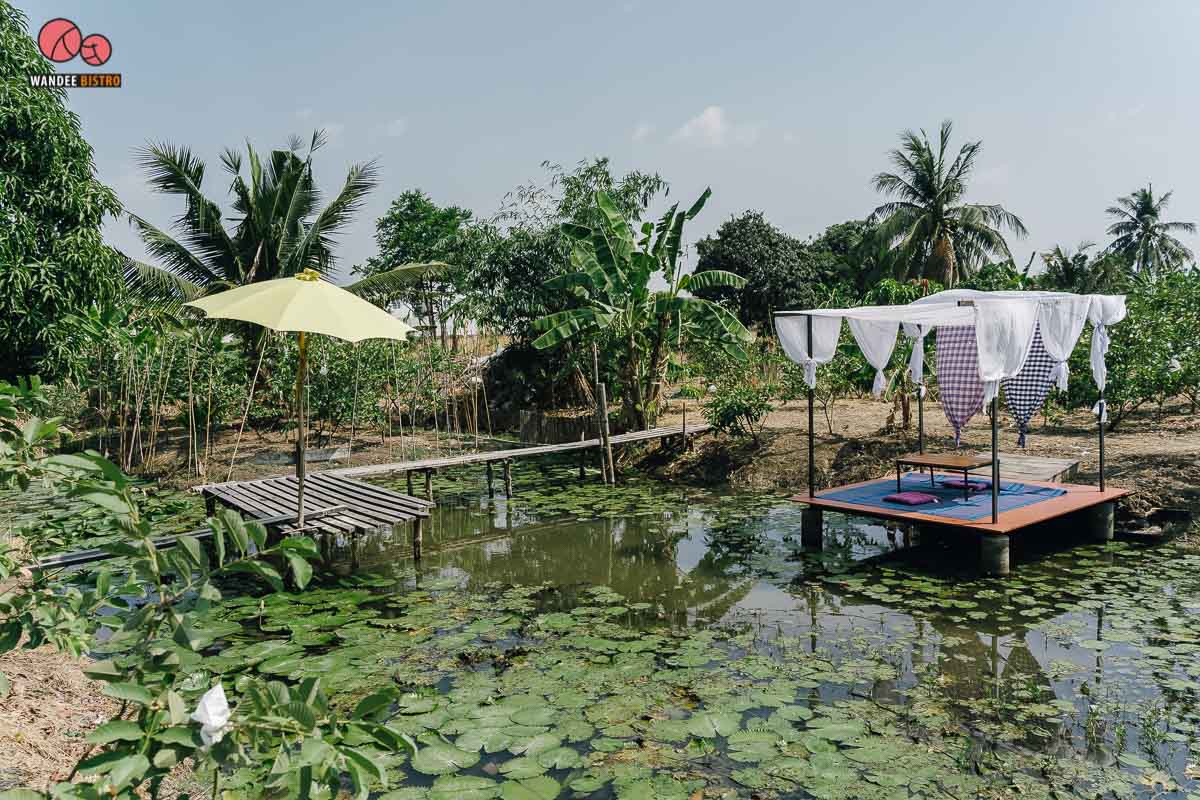 ชิลล์สวน นนทบุรี กินเตี๋ยวริมน้ำ รสจัดจ้านสะท้านดงฝรั่ง ชิมฟรีฝรั่งหน้าสวน!! 